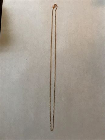Stamped 14KT Italy Milor Necklace