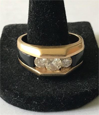 Stamped Magic Glo 14K Size 10 Ring