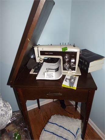 Kenmore Sewing Machine in Cabinet