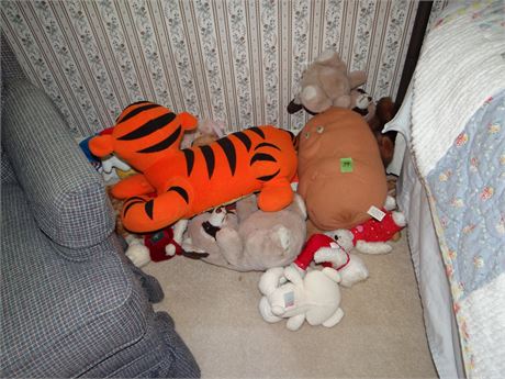 Stuffed Toys Upstairs Bedroom