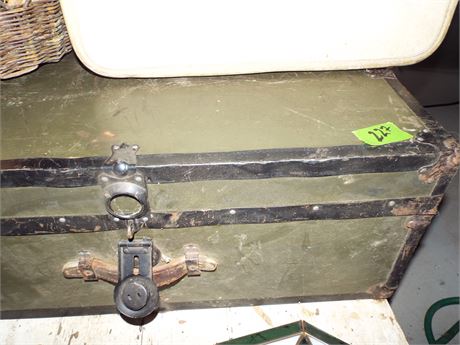 Vintage Trunk and Suitcase
