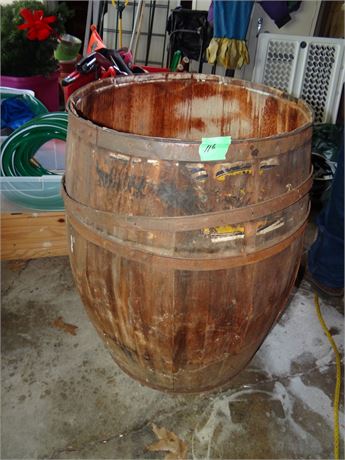 Wooden Barrel