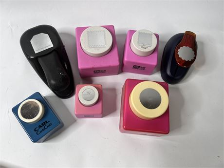 Paper Hole Shape Punches Art Projects