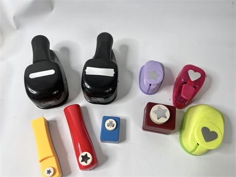 Paper Hole Shape Punches Art Projects