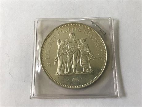 1975 50 Francs Coin