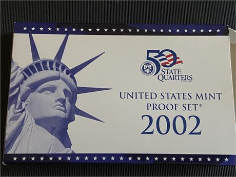 2002 United States Mint Proof Set