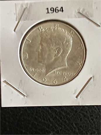 1964 Kennedy 1/2 Dollar