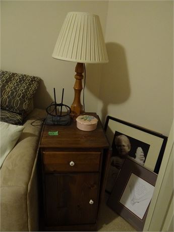 Night Stand and contents