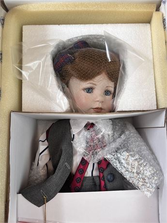Brooke Limited Edition Doll NYC Wall Street Porcelain Doll 24"