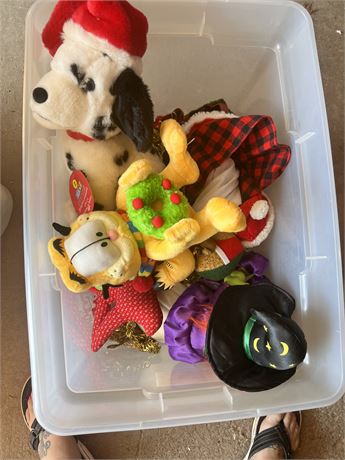 Plush in Tote