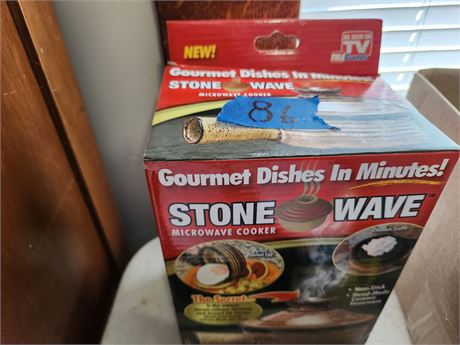 Stone wave cooker