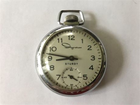 Ingraham Sturdy Pocket Watch