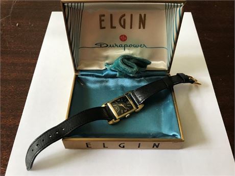 Lord Elgin Stamped 14K Gold Filled with Vintage Elgin Box