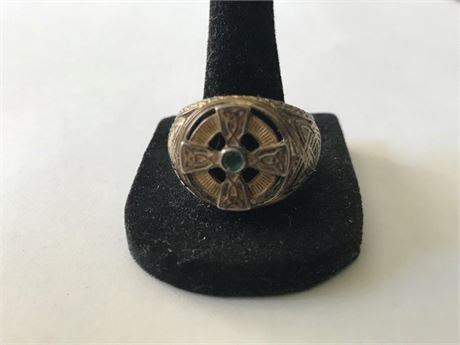 Stamped FM 925 USA Size 9 Ring