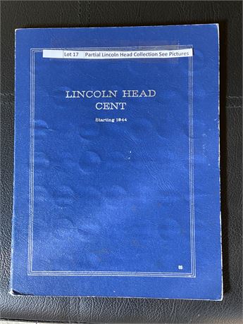 Partial Lincoln Head Penny Collection See Pics