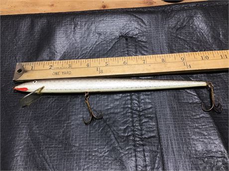Unique Rapala Fishing Lure - Full 10 Inches Long - Made in Finland