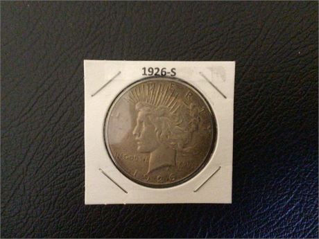 1926-S Silver Dollar