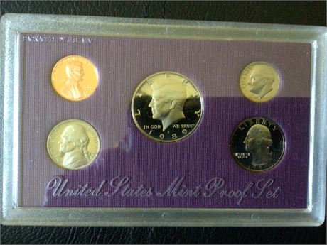 1989 United States Mint Proof Set
