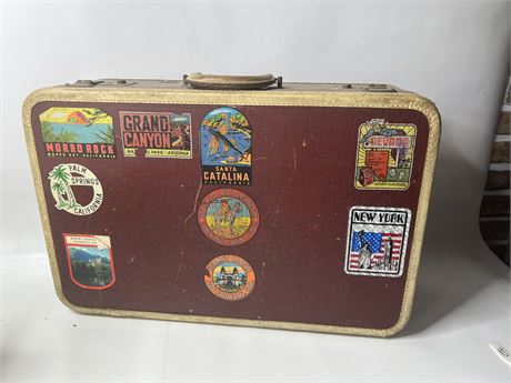 Vtg Suitcase