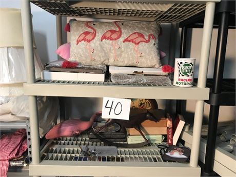 Content of 2 Shelves