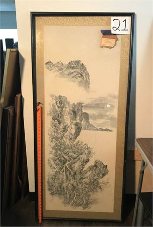 Japanese Sumi-Ink Painting (#2)