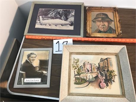 4 Pcs. of Misc. Wall Art (#2)