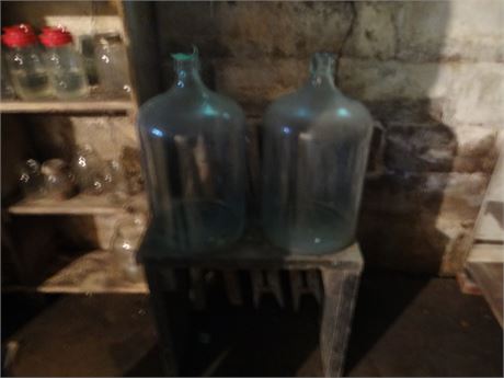 2 - 5 Gallon Jugs in Basement