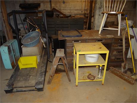 Scrap as a Lot in Basement