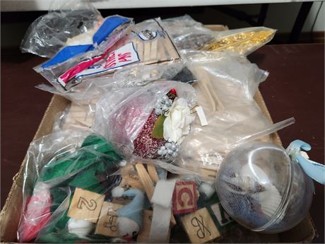 Clothes Pins, Number Blocks, Misc.