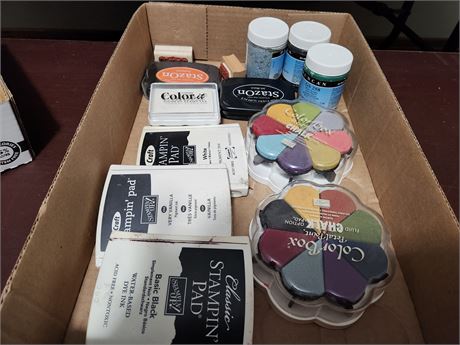 Stampin Up Ink Pads, Colorbox Fluid Chalk