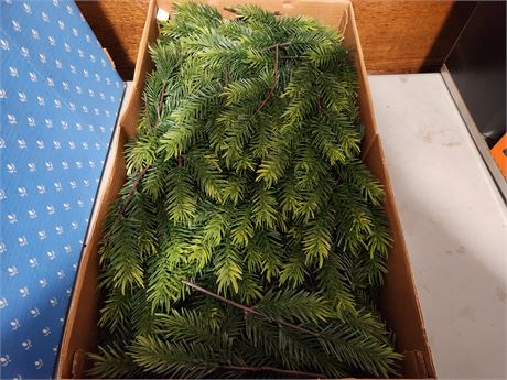 Plastic Pine Branches