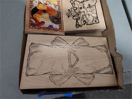3 Very Large Stamps