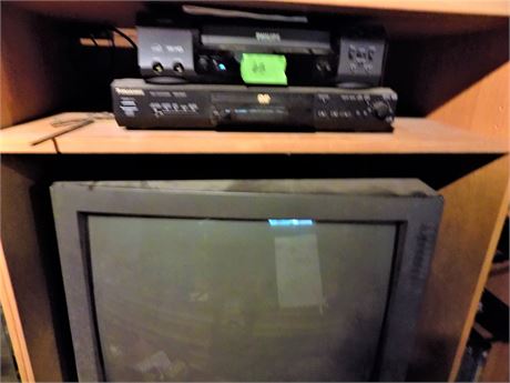 TV, DVD Player