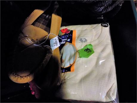 Clothing Lot, 2 XL, Size 12 Slipper