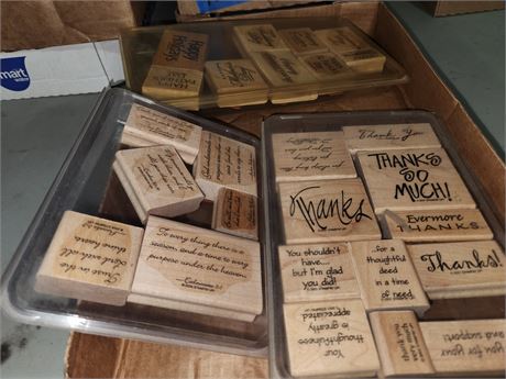 3 Stampin Up Stamp Sets.