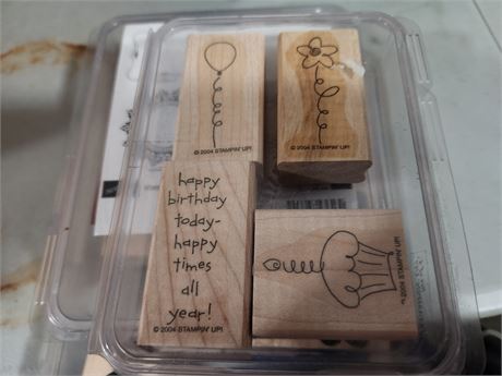 3 Stampin Up Stamp Sets