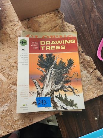 6 Vintage How to Draw & Paint Books