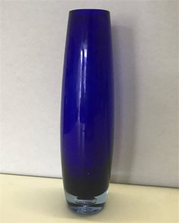 Blue Glass Vase