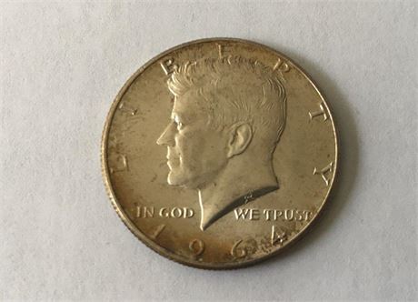1964 US Kennedy Half Dollar