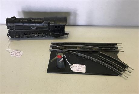 1950's Marx Train & Train Switch
