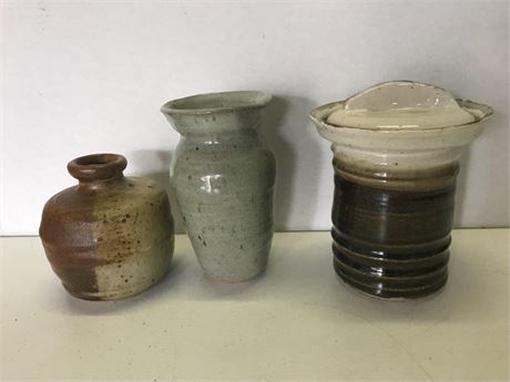 3 Pcs. of Misc. Pottery