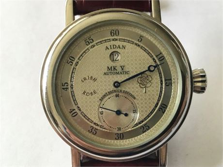 (RESALE) Aidan MK V Irish Rose St. Patty Edition Automatic Watch