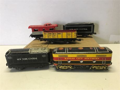 Marx Train Cars