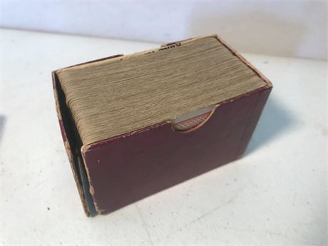 1913 Flinch Cards Original Box
