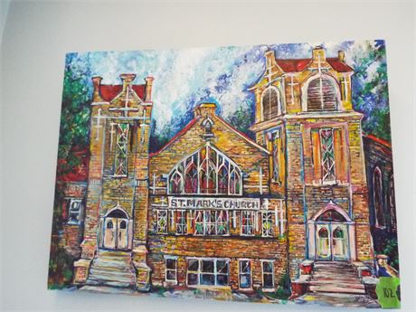 St. Mark's Church Painting