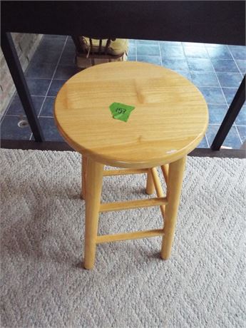 Wood Stool