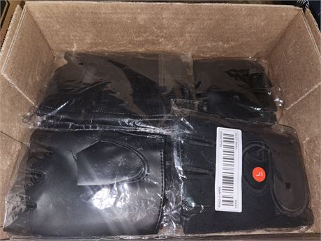 5 pair of fingerless gloves