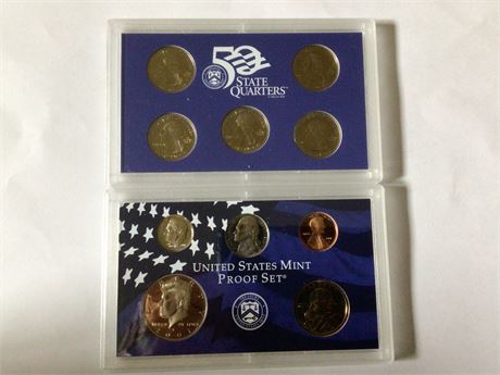 2001 United States Mint Proof Set Uncirculated