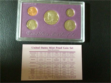 1991 United States Mint Proof Set - Uncirculated