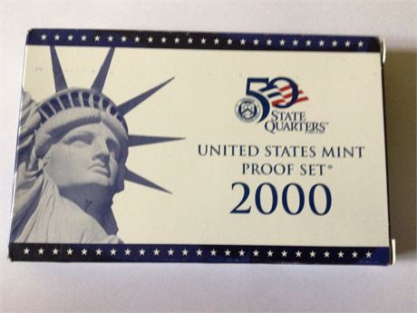 2000 United States Mint Proof Coin Set